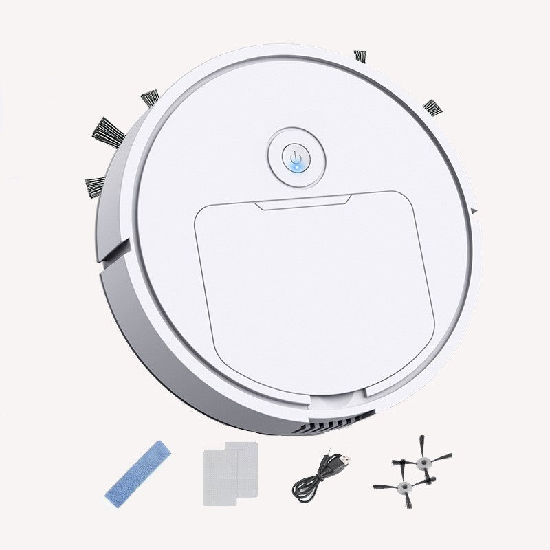 Robotic Vacuum and Mop Combo Automatic Cleaning Sweeping Machine USB Rechargeable Quiet Cleaning for Pet Hair Carpets and Floors