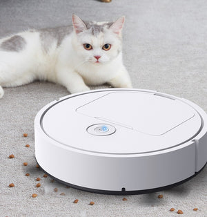 Robotic Vacuum and Mop Combo Automatic Cleaning Sweeping Machine USB Rechargeable Quiet Cleaning for Pet Hair Carpets and Floors